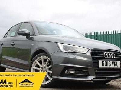 Begagnad Audi A1 Sportback S-Line 125 HK (91 kW) 2016 Grå Halvkombi