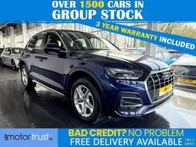 Used Audi Q5 Sport 265 HP (194 kW) 2020 Blue SUV