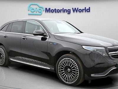 Used Mercedes EQC400 AMG line 300 kW (408 HP) 2023 Black SUV