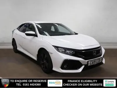 Używany Honda Civic SR 126 KM (92 kW) 2019 Biały Hatchback