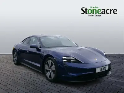 Used Porsche Taycan 414 kW (563 HP) 2020 Blue Sedan