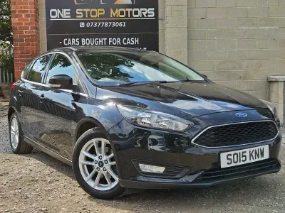 Used Ford Focus Zetec 2015 Black Hatchback