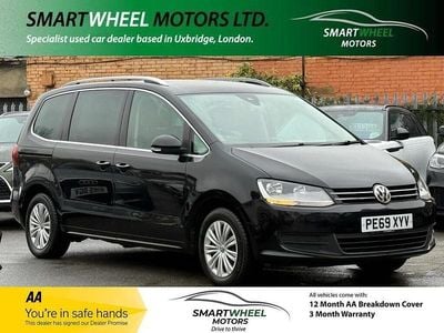Used VW Sharan SE 150 HP (110 kW) 2019 Black MPV