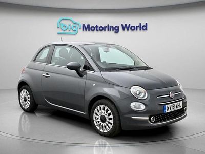 Used Fiat 500 Lounge 69 HP (50 kW) 2018 Grey Hatchback
