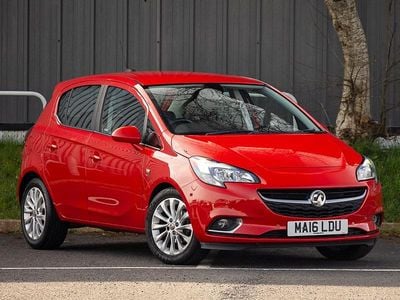 Used Vauxhall Corsa 90 HP (66 kW) 2016 Red Hatchback