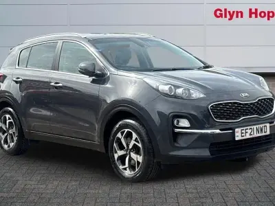 Used Kia Sportage 132 HP (97 kW) 2021 Grey SUV