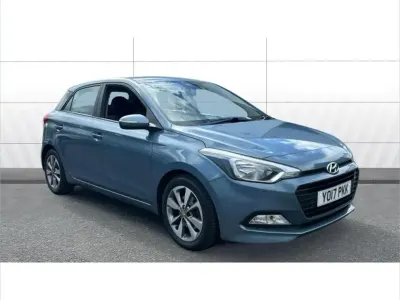Begagnad Hyundai i20 Edition 101 HK (74 kW) 2017 Blå Halvkombi