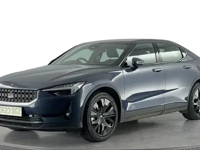Begagnad Polestar 2 Long Range Single Motor 169 kW (231 HK) 2022 Blå Halvkombi