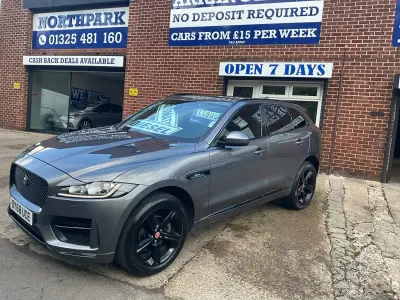Używany Jaguar F-Pace R-Sport 180 KM (132 kW) 2018 Szary SUV