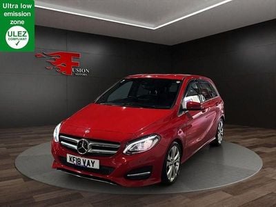 Used Mercedes B180 122 HP (89 kW) 2018 Red MPV