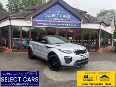 Used Land Rover Range Rover evoque HSE Dynamic 180 HP (132 kW) 2018 Silver Cabriolet