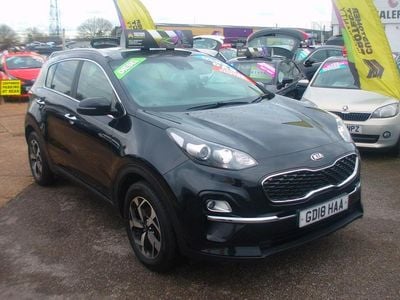 Used Kia Sportage 134 HP (98 kW) 2018 Black SUV