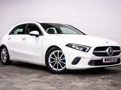 Used Mercedes A180 Premium 136 HP (100 kW) 2019 White Hatchback