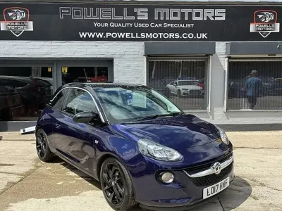 Used Vauxhall Adam Slam 100 HP (73 kW) 2017 Blue Hatchback