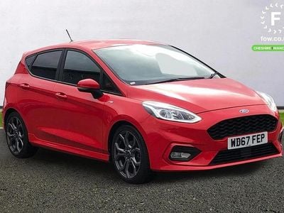 Used Ford Fiesta ST-Line X 101 HP (74 kW) 2018 Red Hatchback