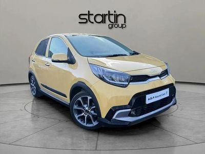 Used Kia Picanto X-Line 65 HP (47 kW) 2022 Yellow Hatchback