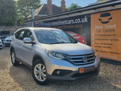 Used Honda CR-V SE 155 HP (114 kW) 2014 Silver SUV