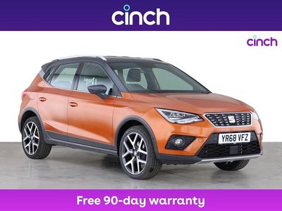 Orange Used 2018 Seat Arona XCELLENCE Lux SUV | £10,399 (Fair price)