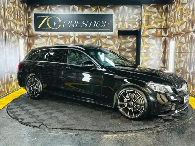 Used Mercedes C200 AMG Line Premium Plus 2019 Black Estate