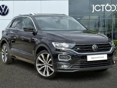 Used VW T-Roc R-line 150 HP (110 kW) 2022 Black SUV