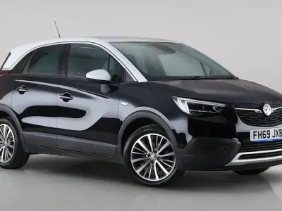 Used Vauxhall Crossland X Sport 110 HP (80 kW) 2019 Black SUV