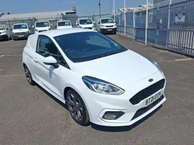 Used Ford Fiesta Sport 125 HP (91 kW) 2021 White Hatchback
