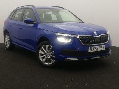 Used Skoda Kamiq SE 95 HP (69 kW) 2023 Blue SUV