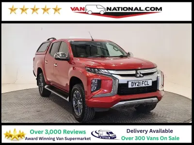 Used Mitsubishi L200 150 HP (110 kW) 2021 Orange Pickup
