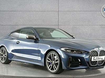 Used BMW M440 M Sport 369 HP (271 kW) 2021 Blue Sedan