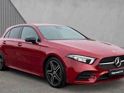 Used Mercedes A180 AMG Line Premium 136 HP (100 kW) 2022 Red