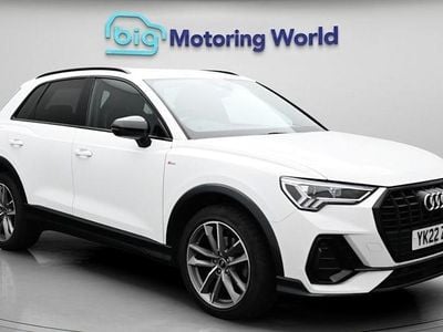 Begagnad Audi Q3 Black Edition 150 HK (110 kW) 2022 Vit SUV