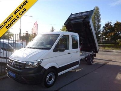 used VW Crafter 2.0 TDI CR35 Startline Double Cab Tipper RWD LWB Euro 6 (s/s) 5dr (ETG)