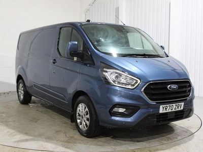 Used Ford Transit Custom Limited 130 HP (95 kW) 2021 Blue Van