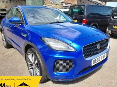 Used Jaguar E-Pace R-Dynamic 180 HP (132 kW) 2018 Blue SUV