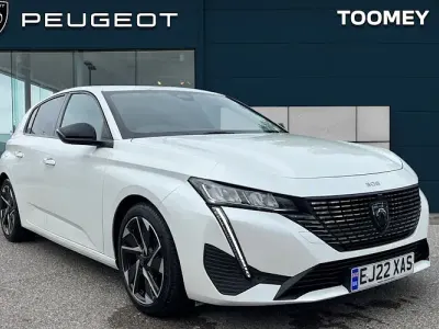 Used Peugeot 308 Allure Premium 131 HP (96 kW) 2022 White Hatchback