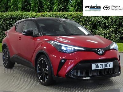 Red/black Used 2021 Toyota C-HR Sport SUV | £20,495 (Fair price)