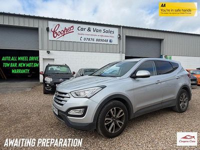 Used Hyundai Santa Fe Style 2014 Silver SUV