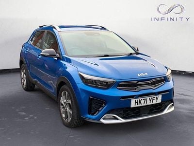 Used Kia Stonic GT-Line 118 HP (86 kW) 2022 Blue SUV