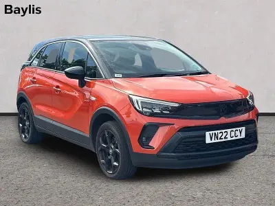 Begagnad Vauxhall Crossland GS Line 2022 Orange SUV