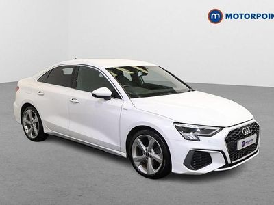 Used Audi A3 S-Line 2021 White Sedan