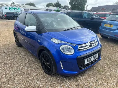 Used Citroën C1 72 HP (52 kW) 2019 Blue Hatchback
