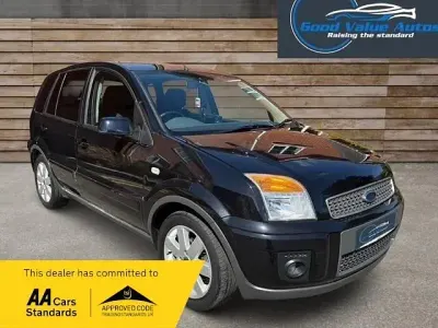 Used Ford Fusion 101 HP (74 kW) 2008 Black Hatchback