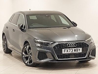 Used Audi A3 S-Line 110 HP (80 kW) 2023 Grey Hatchback