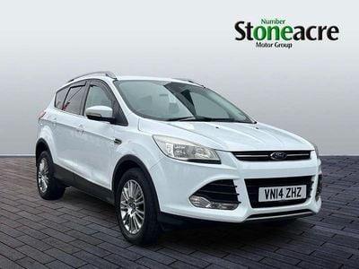 White Used 2014 Ford Kuga Titanium SUV | £7,995 (Fair price)