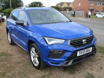 Used Seat Ateca FR 150 HP (110 kW) 2021 Blue SUV