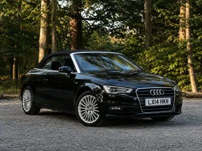 Used Audi A3 Cabriolet Sport 180 HP (132 kW) 2014 Black Cabriolet
