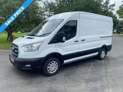 Used Ford Transit Trend 130 HP (95 kW) 2019 White Van
