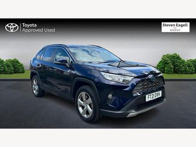 Blue Used 2021 Toyota RAV4 Design Estate | £23,214 (A bit pricey)