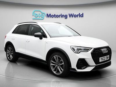 Used Audi Q3 Black Edition 148 HP (108 kW) 2022 White SUV