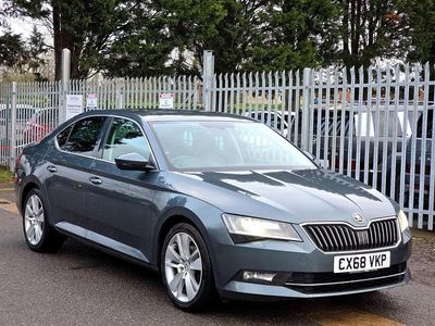 Grey Used 2018 Skoda Superb SE L Executive Hatchback | £12,490 (Fair price)